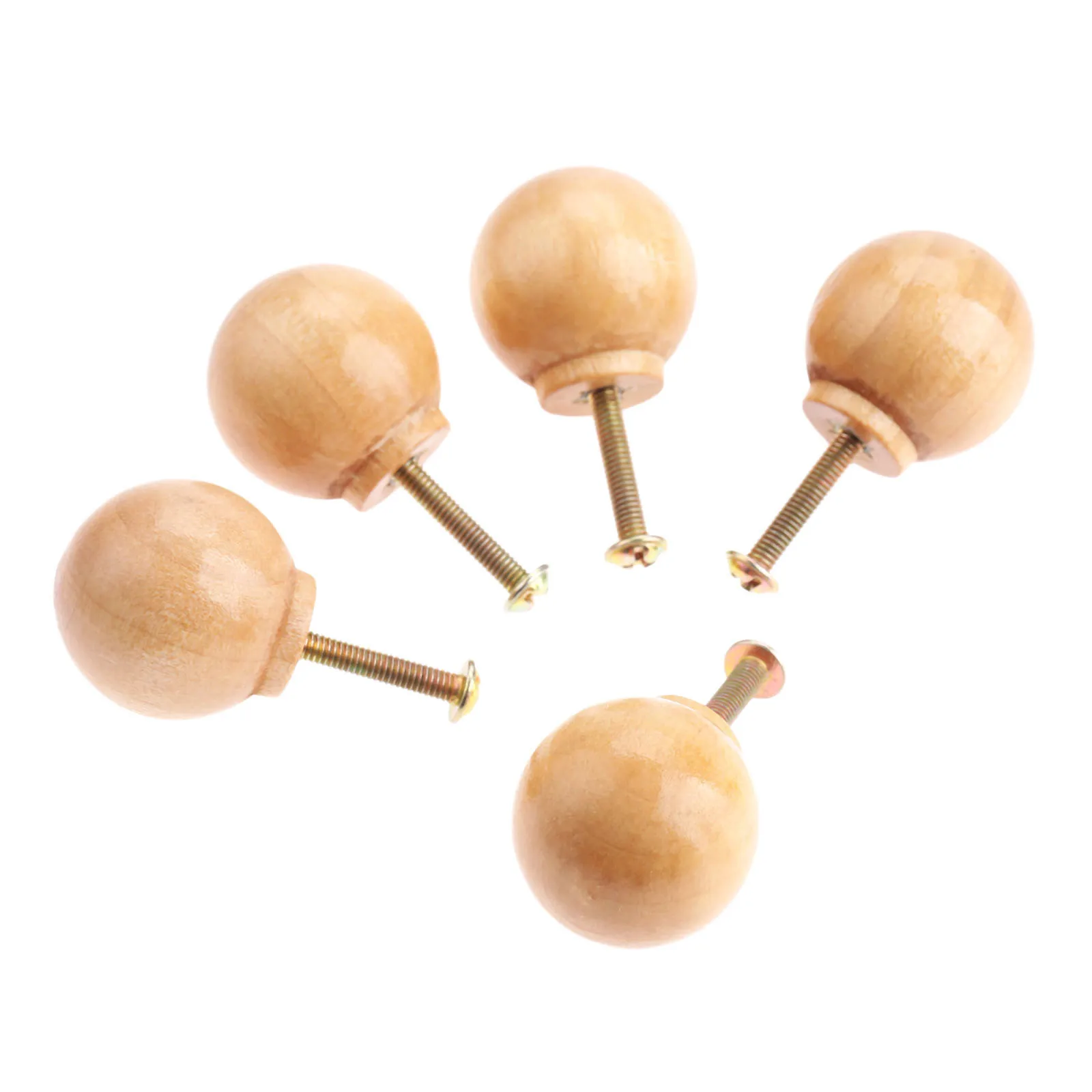 Деревянные мебельные ручки 5 шт. деревянная ручка для дверцы шкафа кухонный ящик