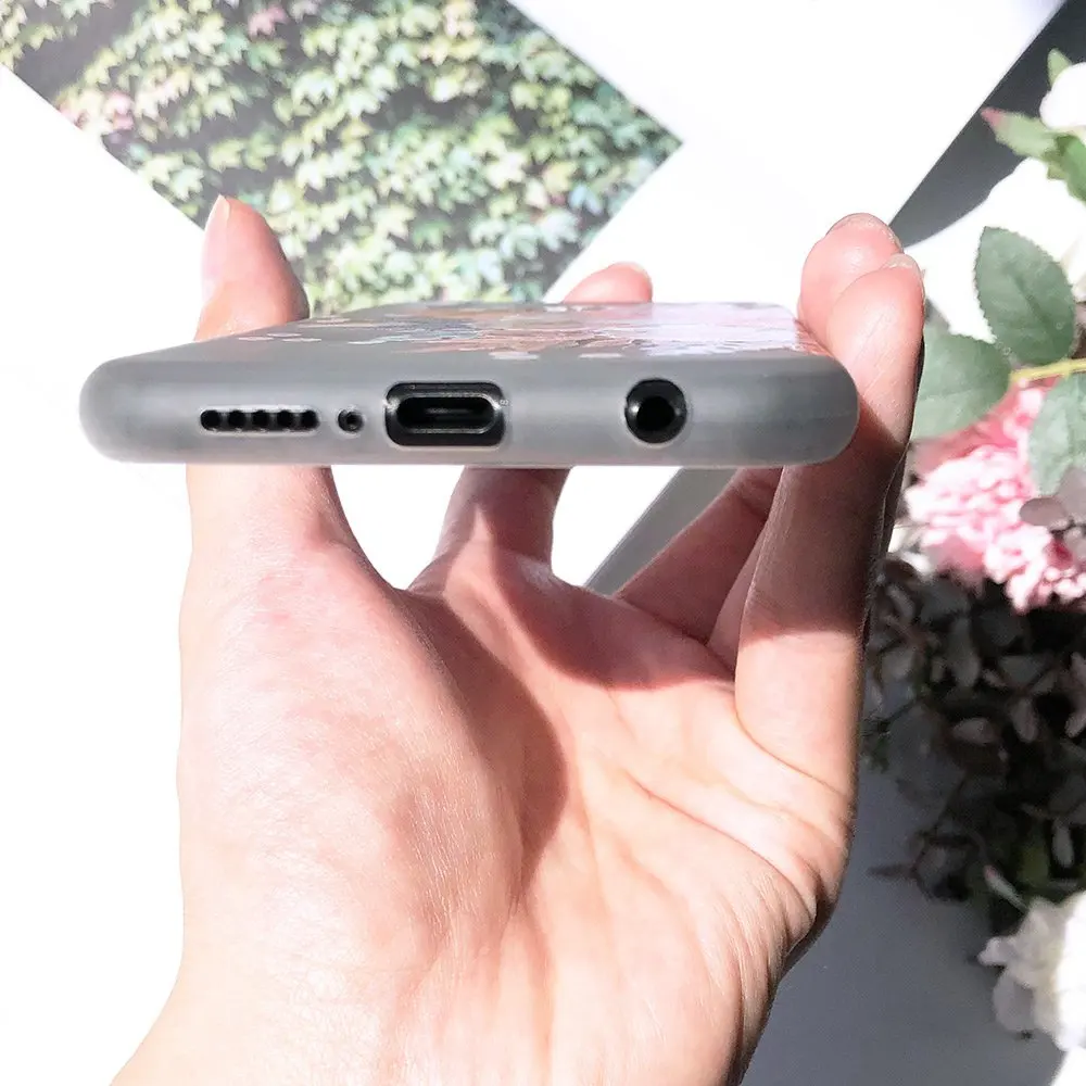 Ультратонкий Мягкий чехол для Huawei Mate 20 lite Pro Цветочный P30 P20 P10 P Smart Nova Honor 8X 10 9 Lite |