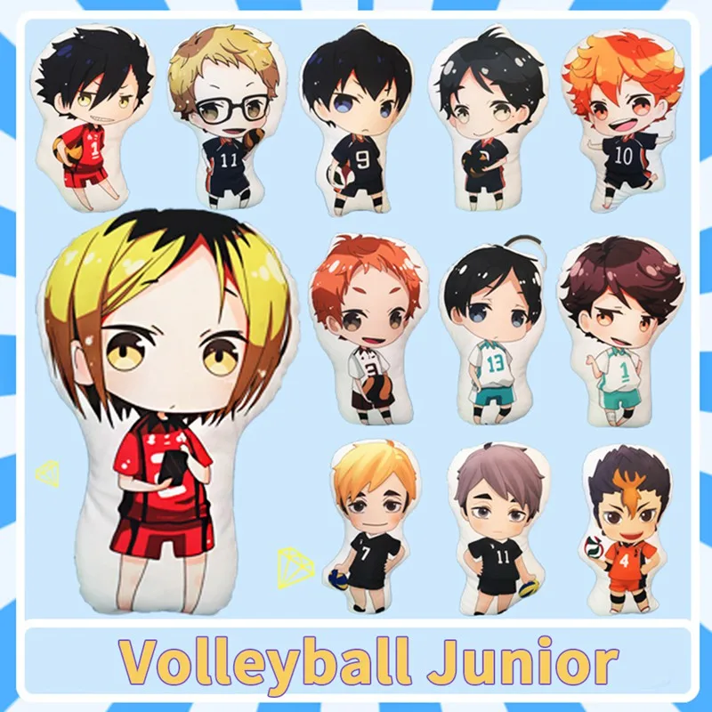 10 см Аниме Haikyuu Мягкие плюшевые игрушки Hinata Shoyo Kageyama Tobio Oikawa Tooru Kozume Kenma куклы