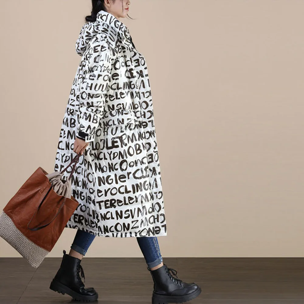 Зимняя одежда теплая зимняя пуховая куртка для женщин новинка 2021 модное длинное