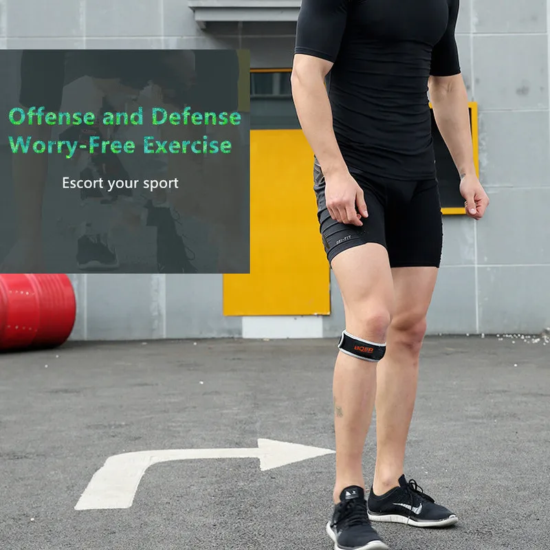 1 шт. регулируемая коленная чашечка поддержка для сухожилий ремешок опора