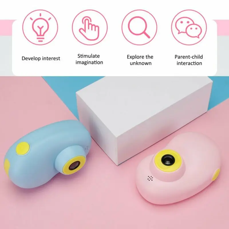 Компактная цифровая мини-камера HD 1080P 2 0 дюйма с ЖК-дисплеем для детей Подарочная