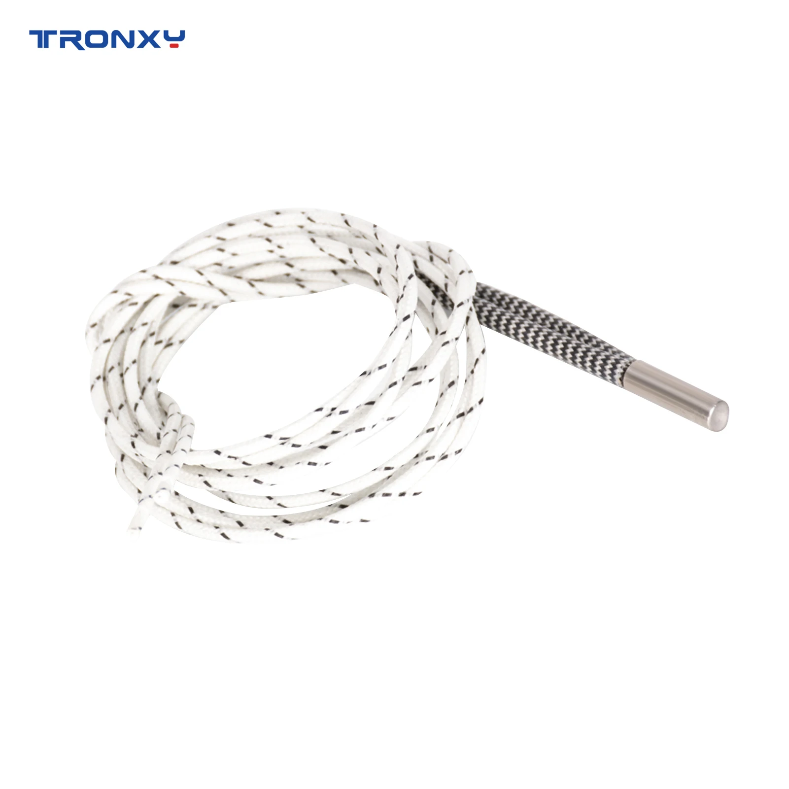 

TRONXY 6x20mm 3D Printer Cartridge Heater 24V 50W Heater Cartridge Heater Heating Tube with 1.2 Meter Wire for 3D Printer Parts