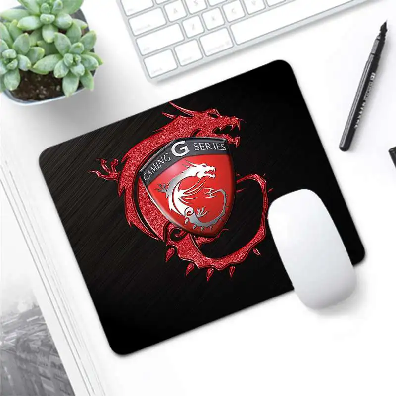Not Lock Edge25x29cm Maiya My Favorite MSI прочный резиновый коврик для мыши большой коврик для мыши клавиатуры коврик - Цвет: Not Lock Edge25x29cm