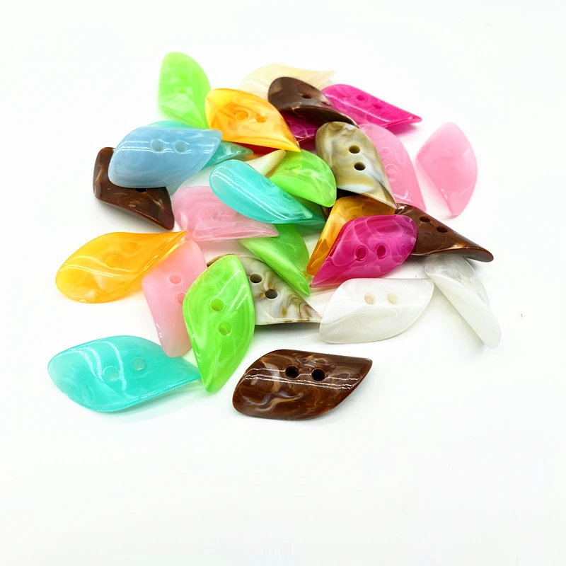 Акриловые бусины с имитацией натурального камня эффектом облаков для