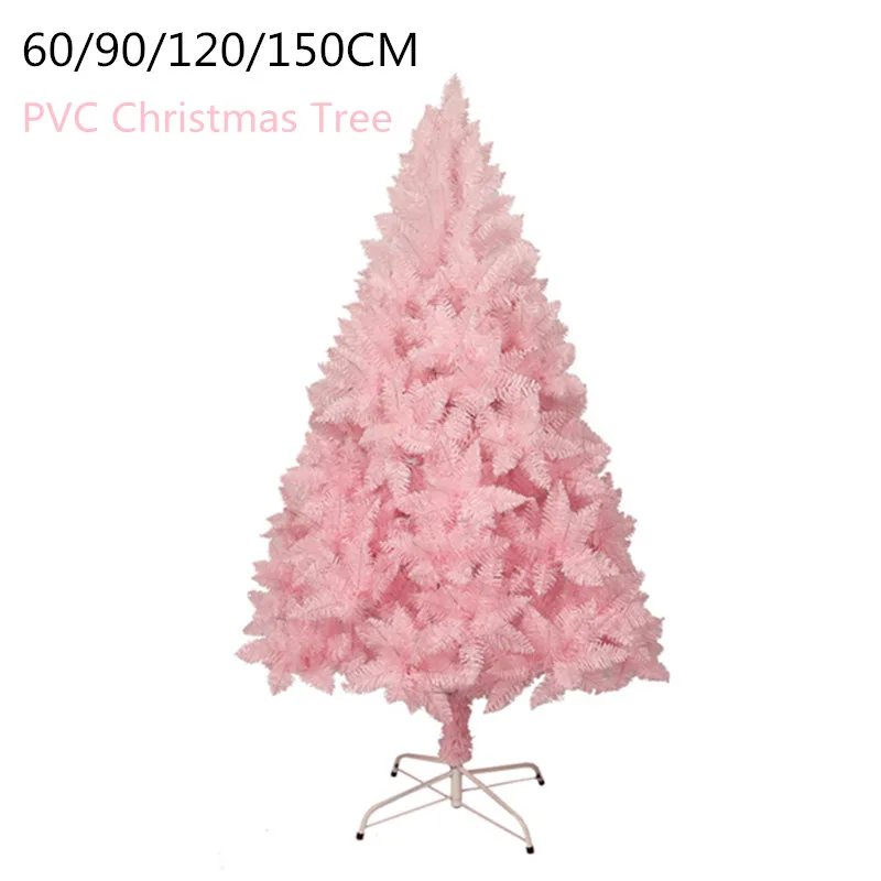 1 шт. мини розовая Рождественская елка Декоративная зеленое растение новогодний