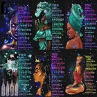 Алмазная живопись, африканская американская девушка, признание, артефакт, волшебная девушка, полноразмерная квадратная круглая Алмазная мозаика, украшение для дома