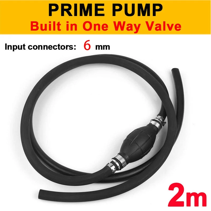 Универсальный топливный насос резиновый ручной для перекачки жидкого масла