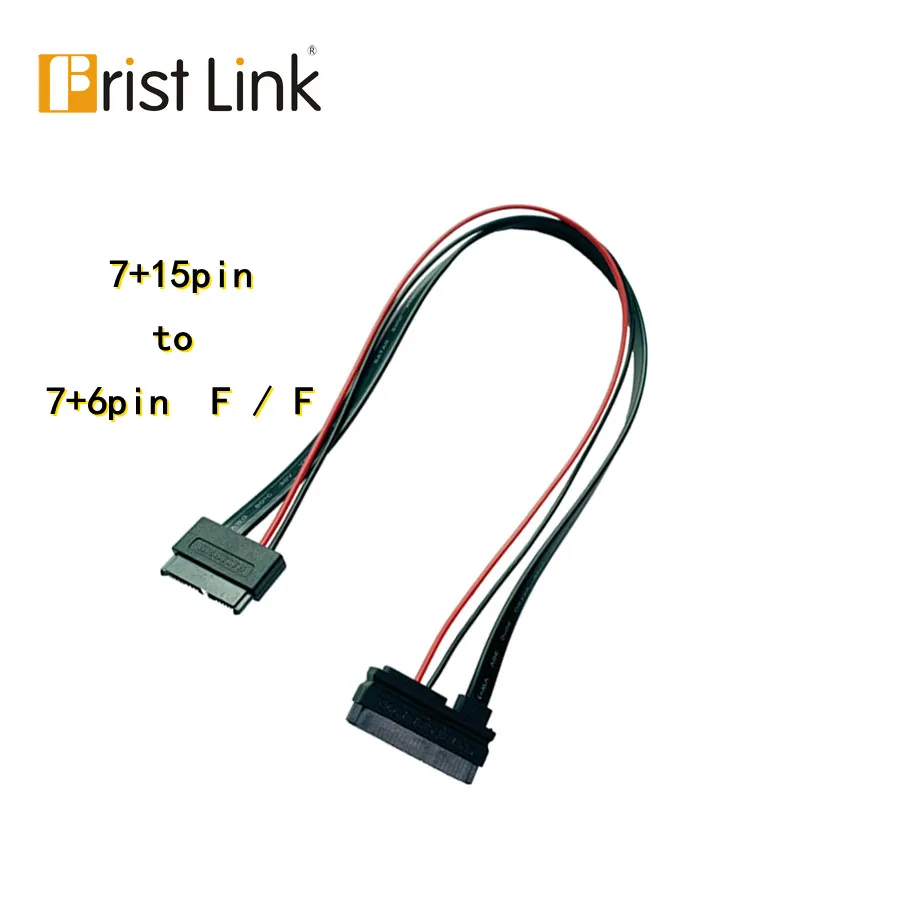First Link 35 см Slimline 13-контактный SATA female к 22-контактному кабель-адаптер-кабель III |