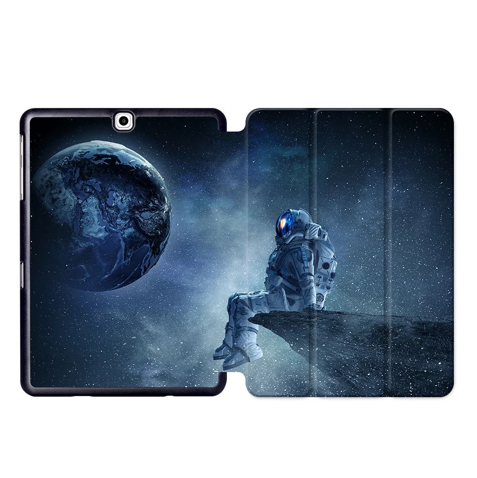 MTT из искусственной кожи чехол для samsung Galaxy Tab A 9,7 ''T550 T555 SM-P550 SM-P555 откидная подставка умный чехол мультяшный чехол для планшета Funda - Цвет: SS07