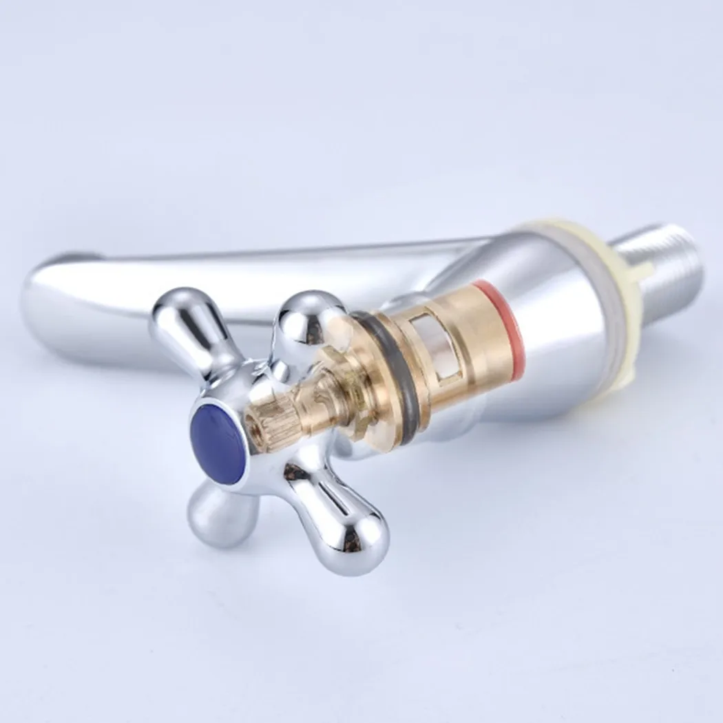 Смеситель для раковины хромированный кран воды в ванную комнату традиционные