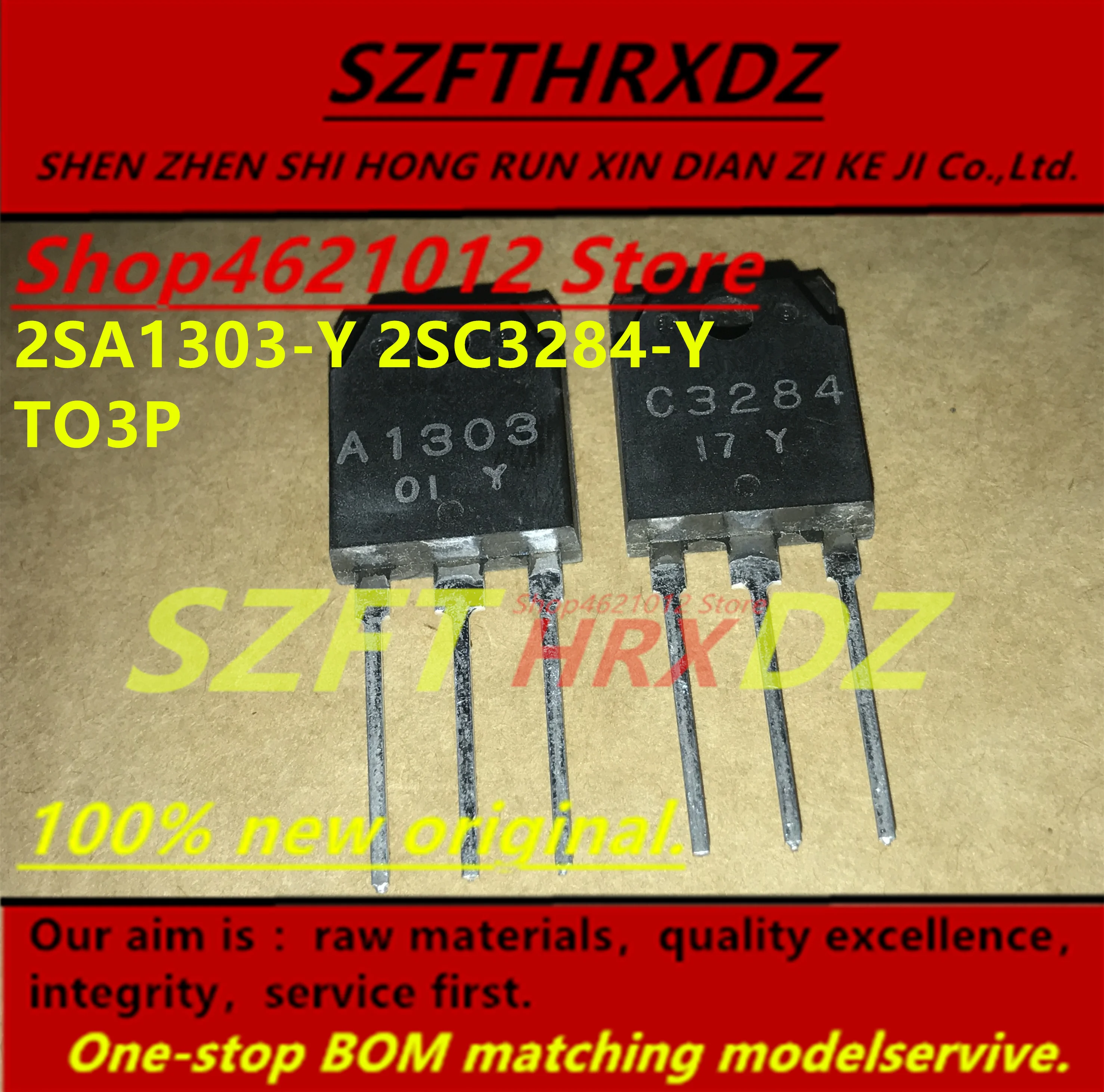 SZFTHRXDZ 100% Новый оригинальный (10 пар) 2SA1303-Y 2SC3284-Y 2SA1303 2SC3284 A1303 C3284 TO3P | Обустройство