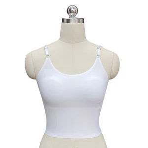 Женский топ для танца живота, из вискозы, без рукавов, с поддержкой груди