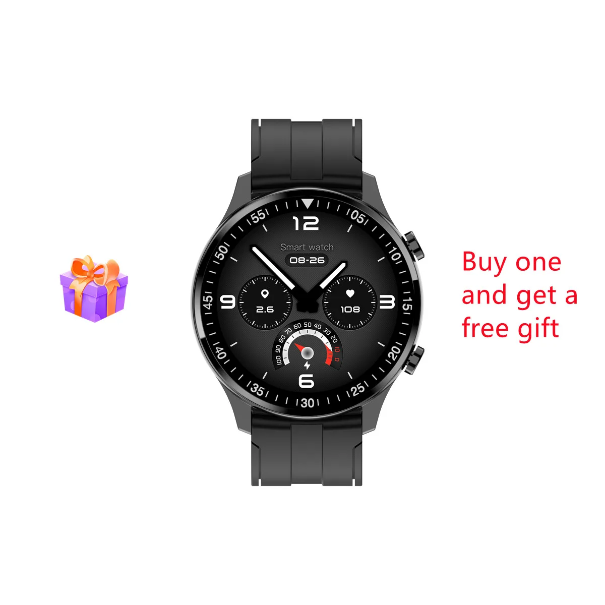 

Смарт-часы ST6 мужские с сенсорным экраном, 4 Гб памяти