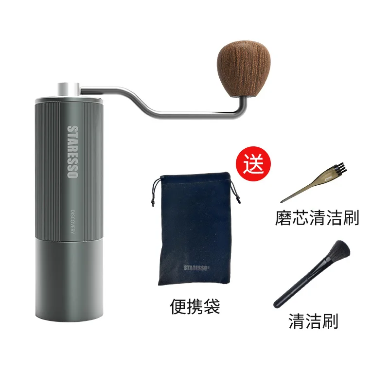 値段 プロのコーヒー用の目に見えない手動ブレンダー,二重コーヒーグラインダー