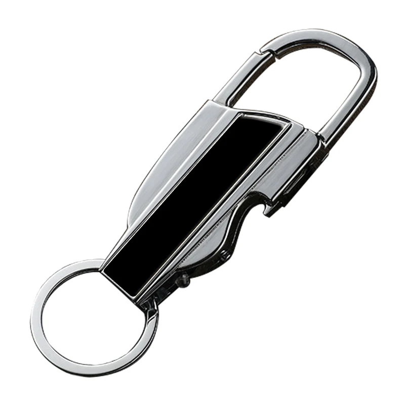 Usb-брелок Электронная зажигалка классический карманный мини легкий складной для активных занятий инструмент Аксессуары для сигарет зажигалки - Цвет: one pcs