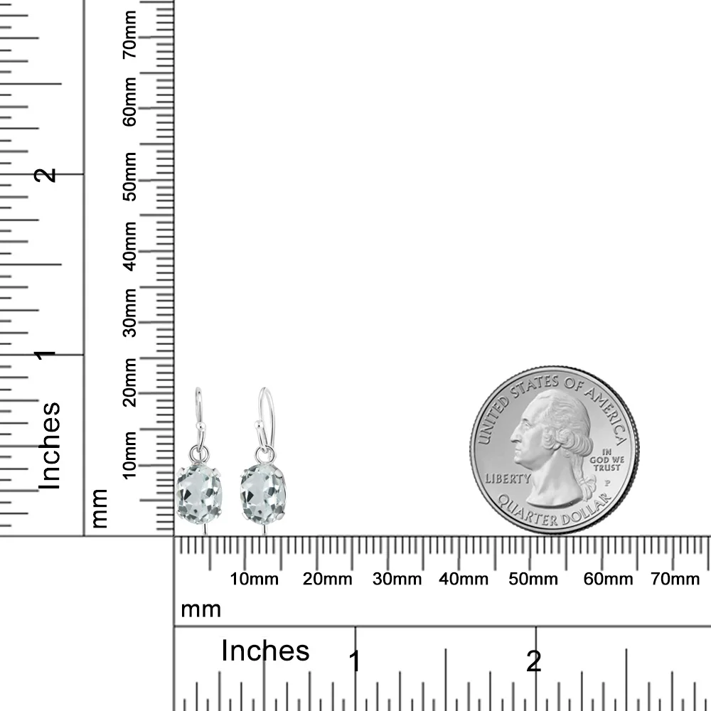 Ювелирные украшения GemStoneKing 1 44 Ct ОВАЛЬНЫЙ натуральный небесно голубой аквамарин