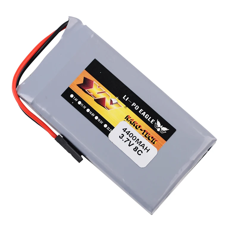 3 7 V 4400mAh 8C Lipo батарея для GRAUPNER MZ-18 MZ-24 модель самолета пульт дистанционного