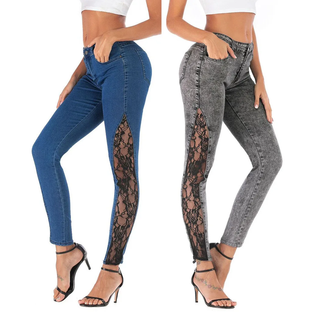 Женские джинсы на молнии SAGACE повседневные джинсовые брюки с карманами и