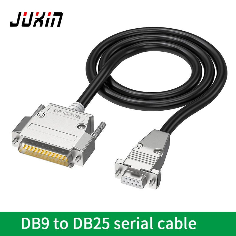 Pure copper DB9 hole to 25-pin connection cable DB25 to DB9 serial port to parallel port cable 9-hole to 25-pin conversion wire