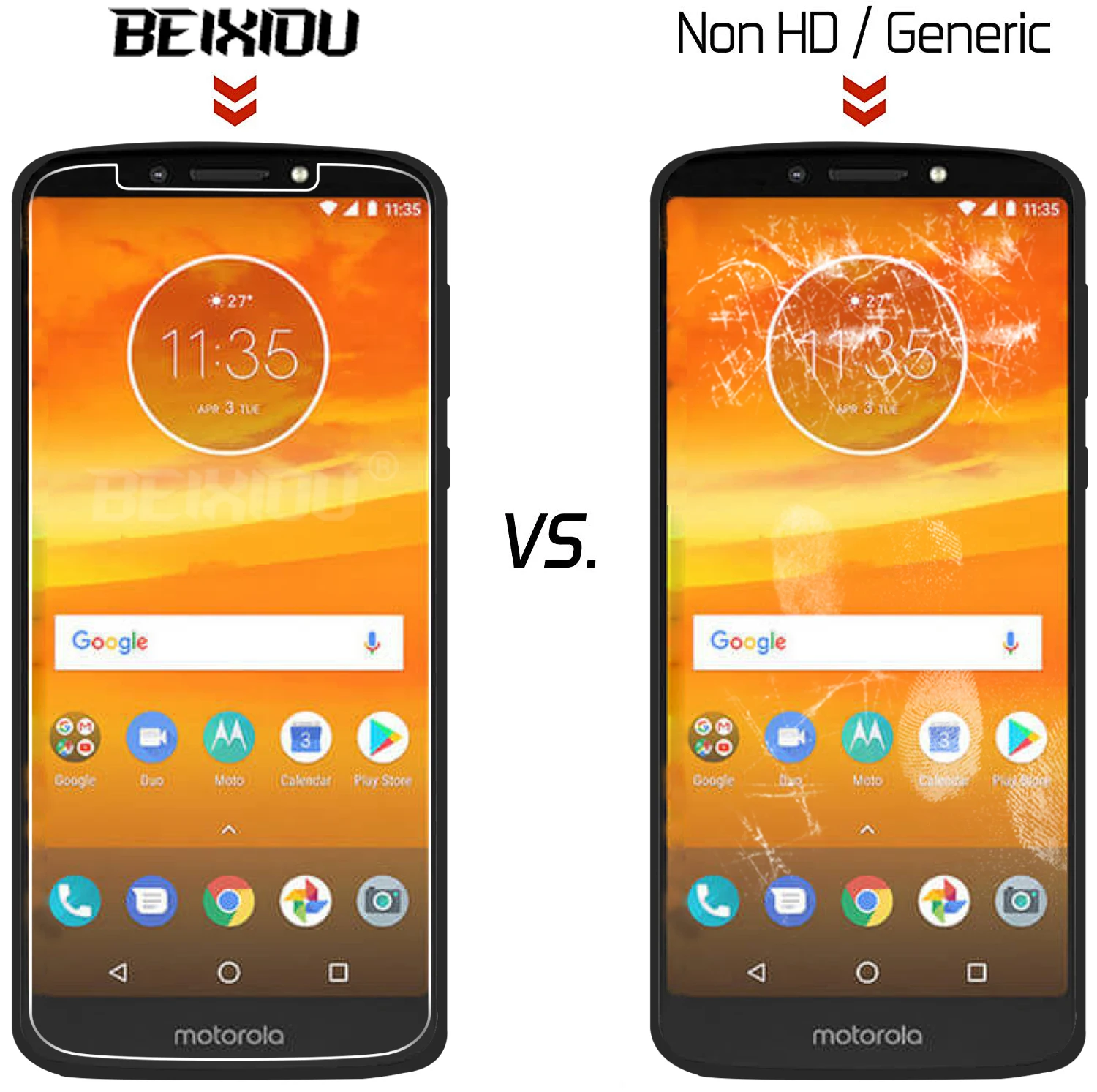 2 шт Полное закаленное стекло для Motorola Moto E5 Plus двойная Sim защита экрана 2.5D 9h MOTOROLA MOTO