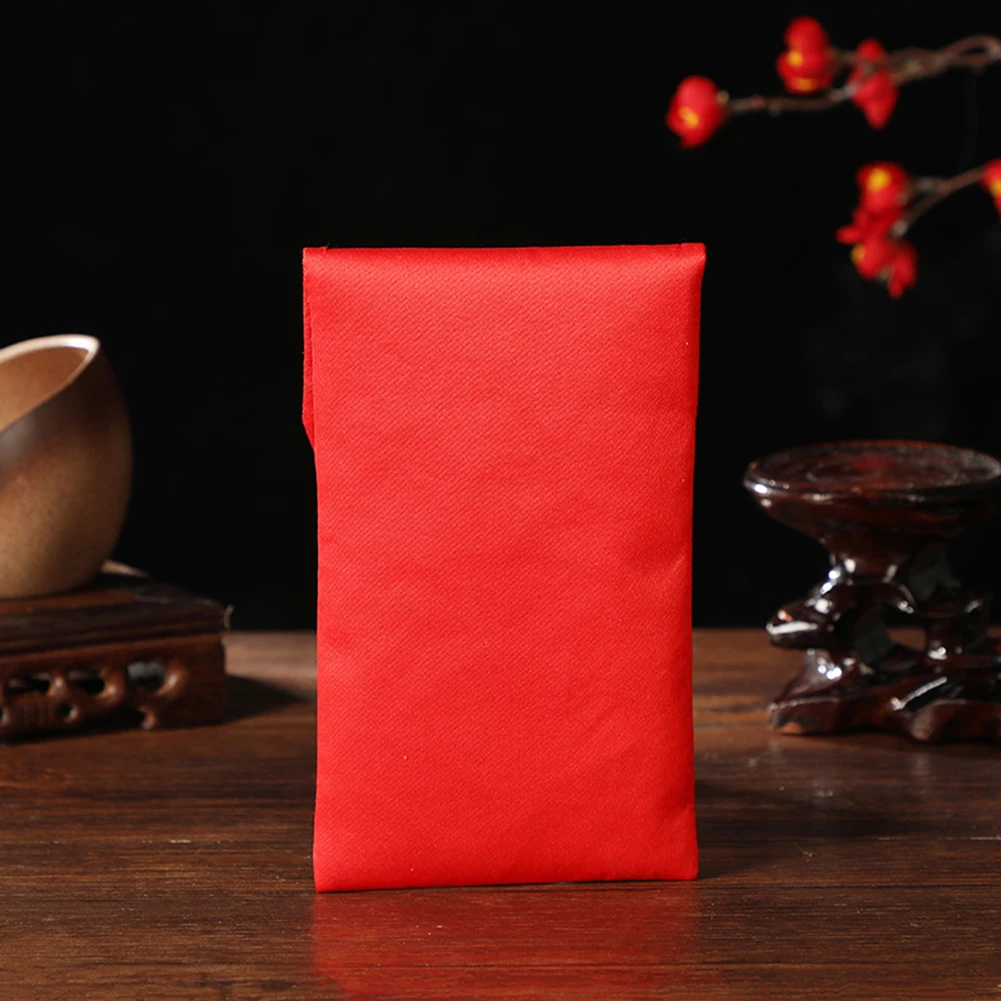 

2021 1pcs Red Packets Red Money Envelope Party Gift Spring Festival Best Wishes Chinese Wedding New Year Tassel Red Packets