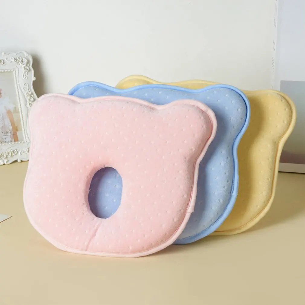 

Memory Foam Baby Pillows Breathable Baby Shaping Pillows To Prevent Flat Head Ergonomic Newborns Pillow Infant Cushion 0~12M