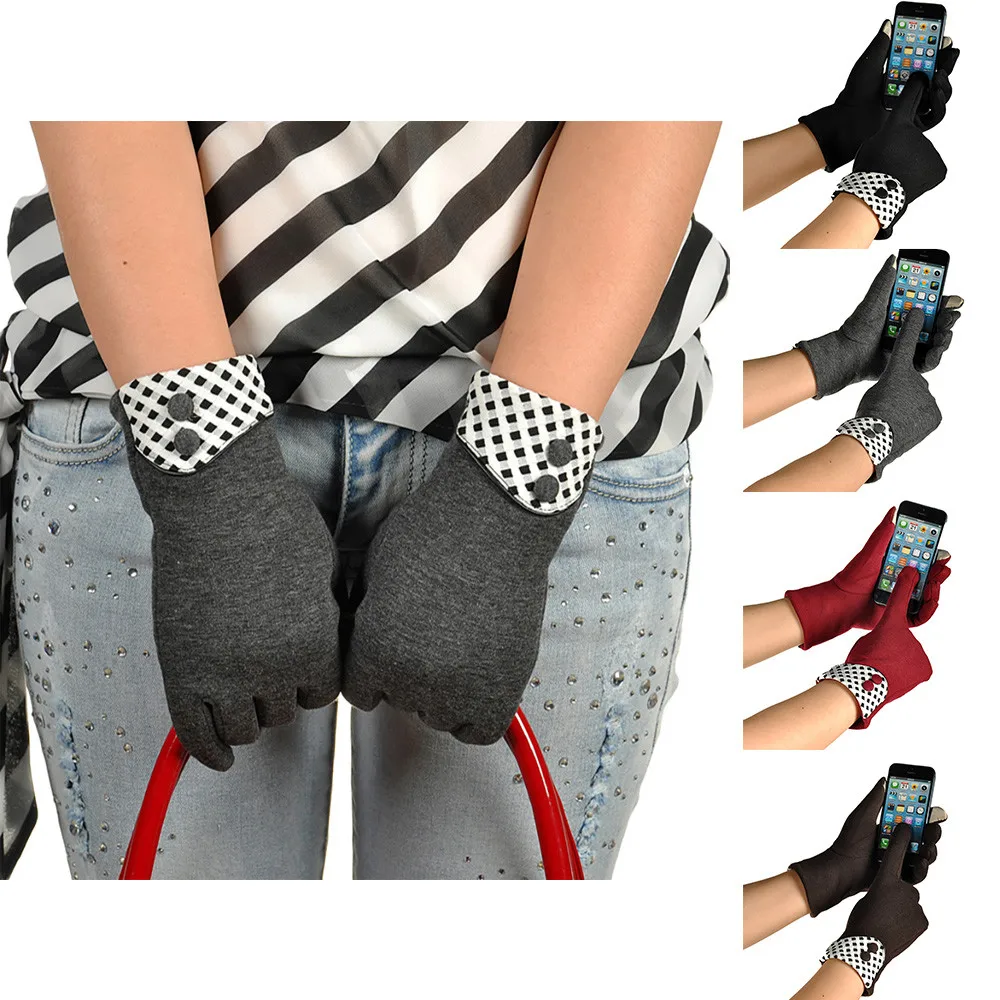 Высококачественный Лидер продаж 2020 женские модные зимние теплые перчатки лыжные