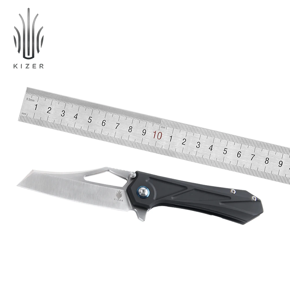 

Карманный нож Kizer Maestro KI4529, Флиппер, нож, 2020 Новый S35VN тактический нож, полезный ручной инструмент