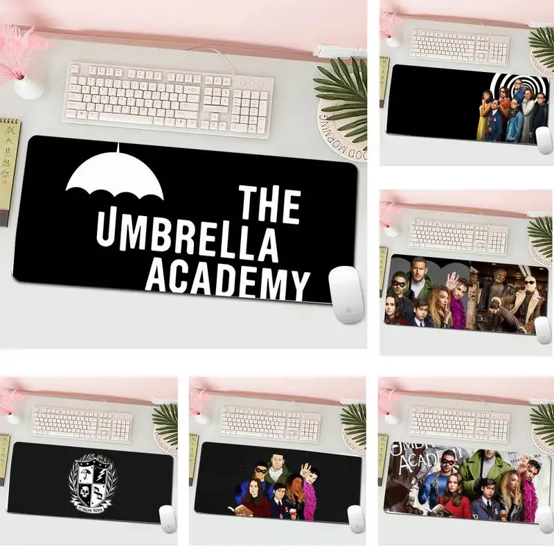 

The Umbrella Academy gamer play mats Mousepad Gaming Mousepad XL Large Gamer Keyboard PC Desk Mat Computer Tablet Mouse Pad
