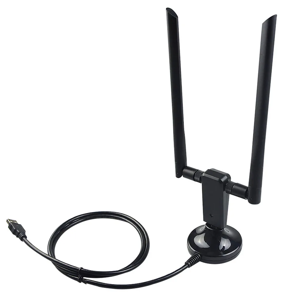 Антенны 1200 Мбит/с высокоскоростной двухдиапазонный USB3.0 wifi длинный диапазон домашней сети карты 2,4G 5,8G беспроводной адаптер компьютерный приемник