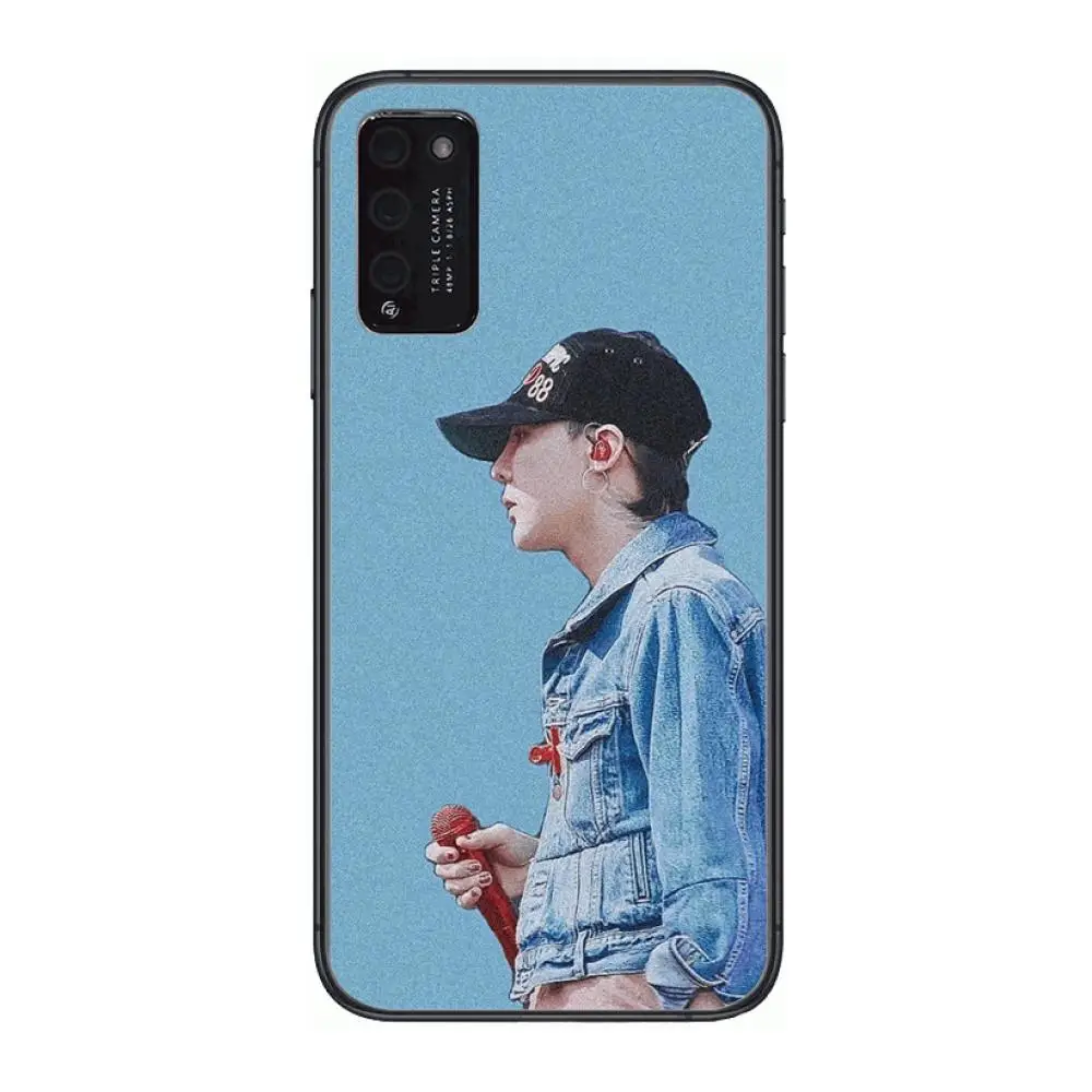 

Korean celebrity GD case Clear Phone Case For Huawei Honor 10 20 30 9 X Pro Lite V 5G RU Black Etui Coque Hoesjes Comic Fashion
