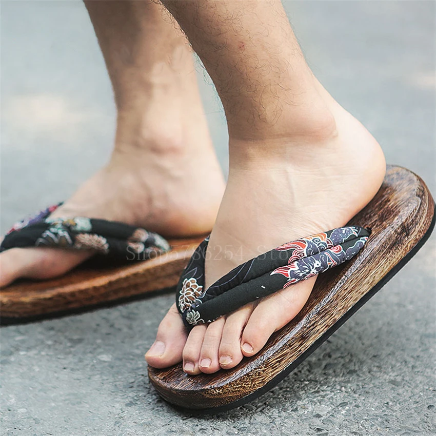 Кимоно в японском стиле для мужчин и женщин классические шлепанцы ретро с