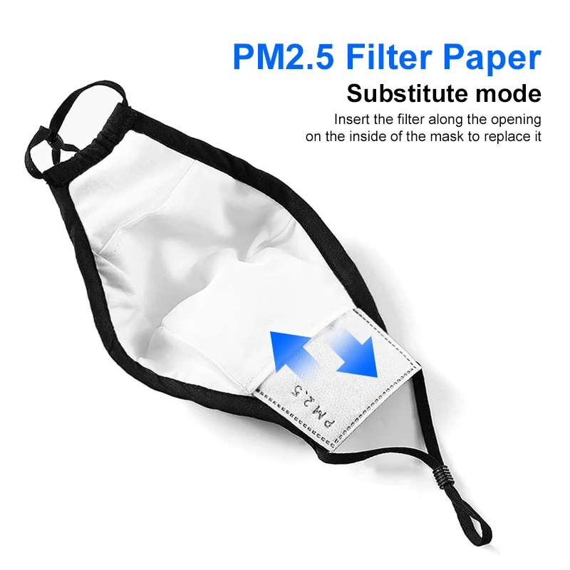 

gift PM2.5 activated carbon filter paper the best cotton face mask washable reusable cartoon mask for face dust face mask