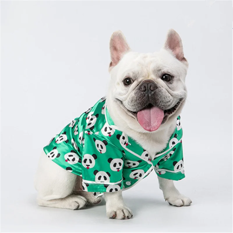 

Cat Dog Shirt Pajamas Pomeranian Poodle Bichon Schnauzer Pug French Bulldog Clothes Welsh Corgi Clothing Pet Costume Pyjama Coat