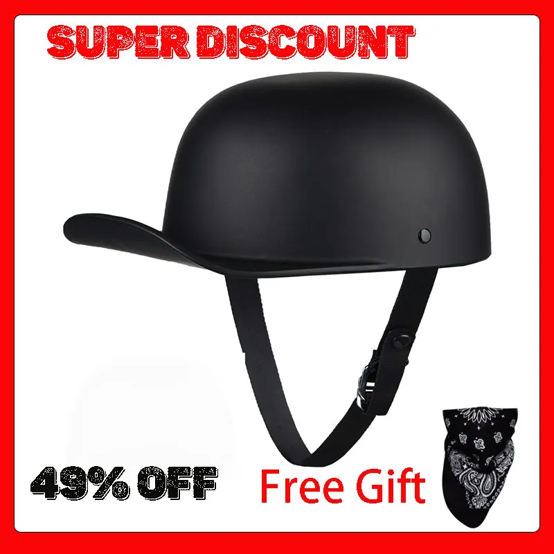 Мотоциклетный шлем Ретро мотоцикл полный уход за кожей лица кепка бейсболка