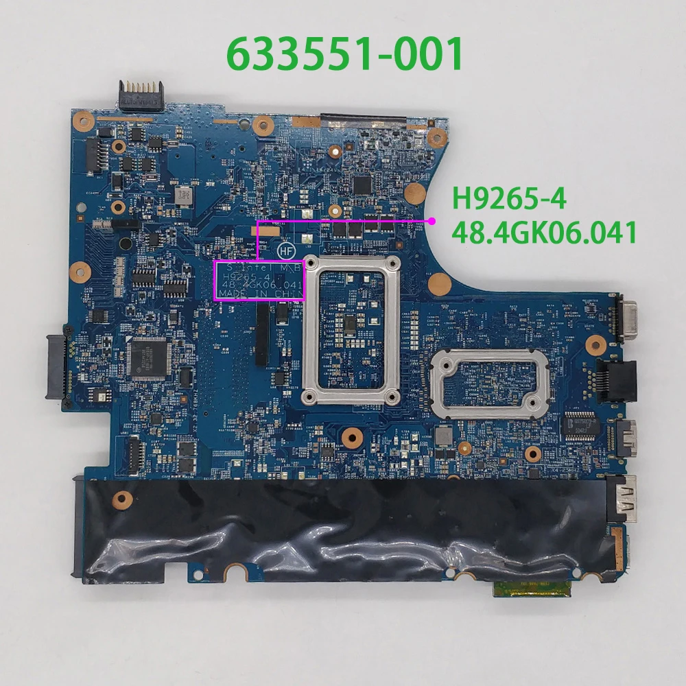 Материнская плата для ноутбука HP ProBook 4520S 4720S Series 633551-001 48 4gk06. 011 протестирована и