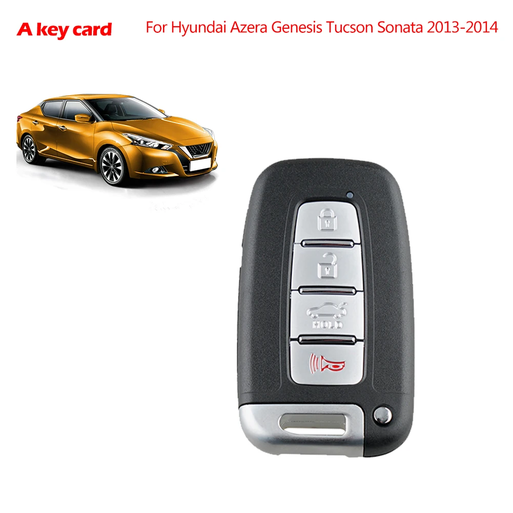 Для HYUNDAI бесключевая запись дистанционный Fob передатчик SY5HMFNA04 Новый вставной