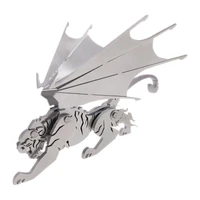 steel warcraft 3d metal puzzle flying tiger diy jigsaw model gift and toys for adults children