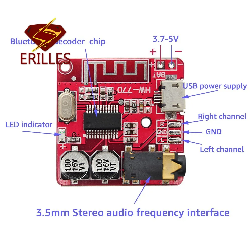 3 7-5 в MP3 Bluetooth декодер не допускающий потерь плата автомобиля стерео модуль