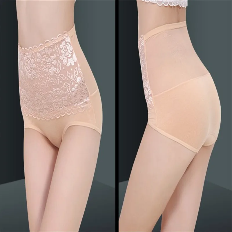 Кружевные женские шорты для безопасности из ледяного Шелка Бесшовные