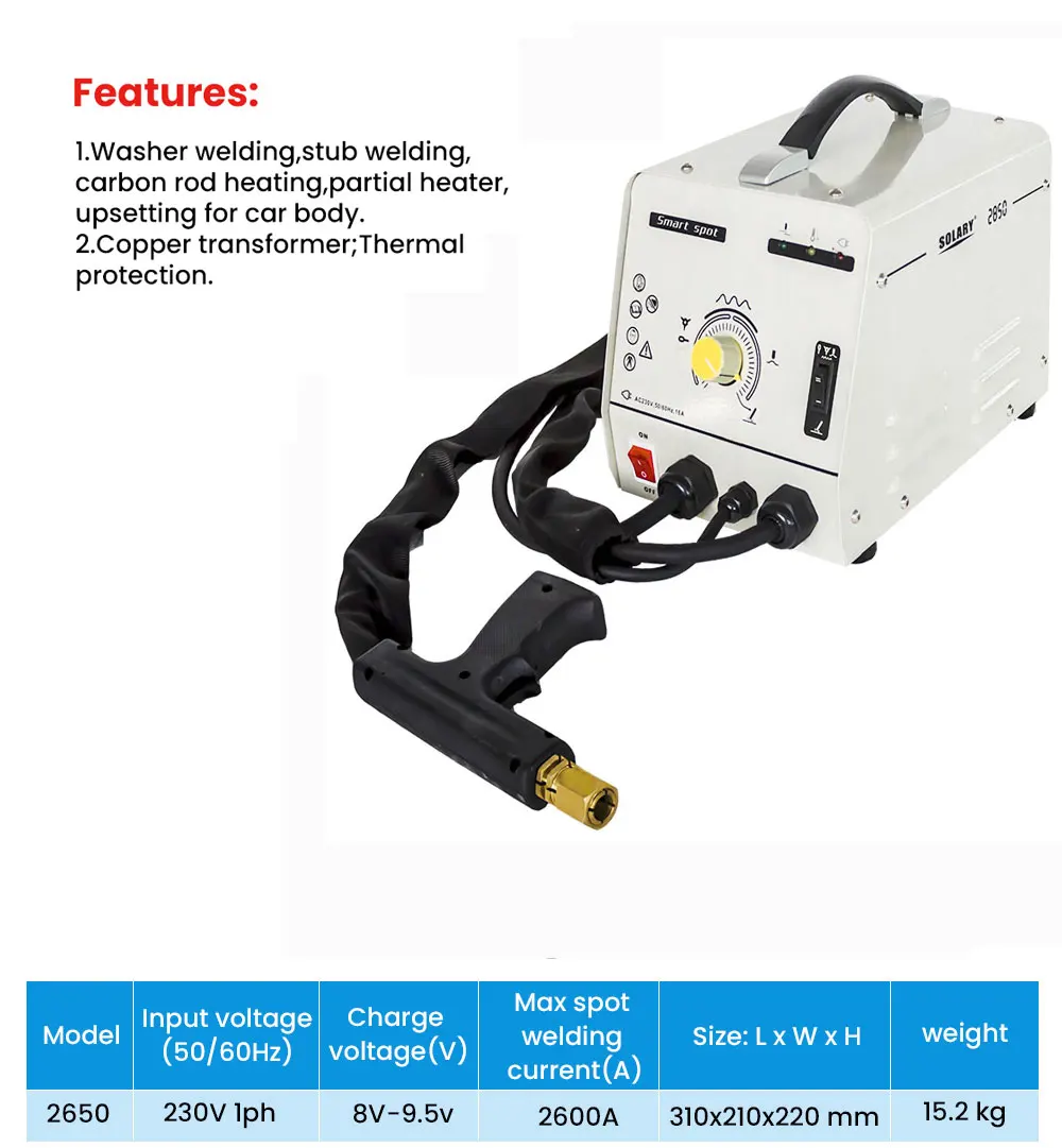 

Auto Body Spotter Welders Tools Car Pulling Auto Body Dent Puller Machine