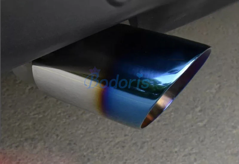 2 шт. наконечник глушителя выхлопной трубы из нержавеющей стали для Mazda CX 5 ATENZA 3 2014