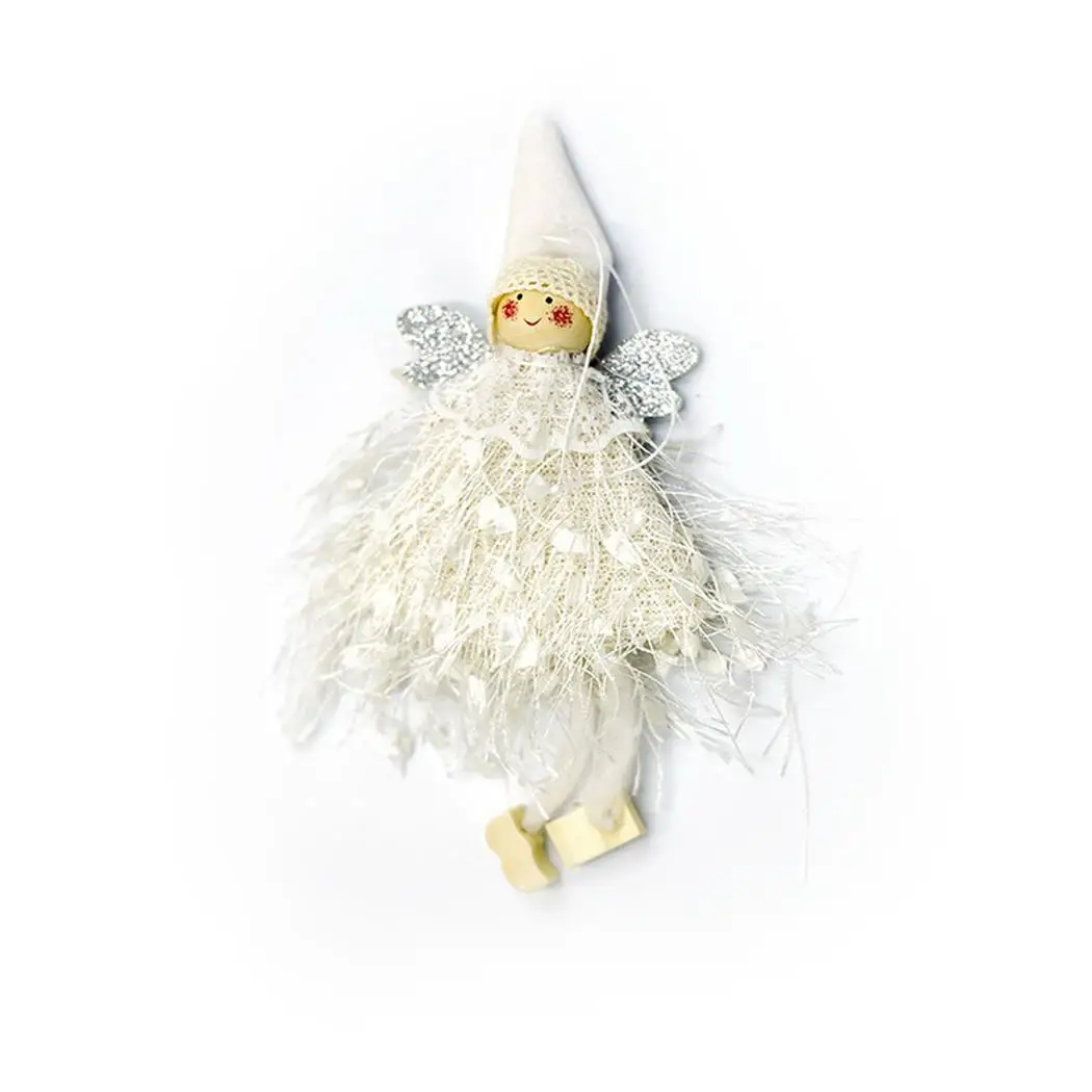 Креативный маленький угол кукла Рождественская елка кулон Рождественское