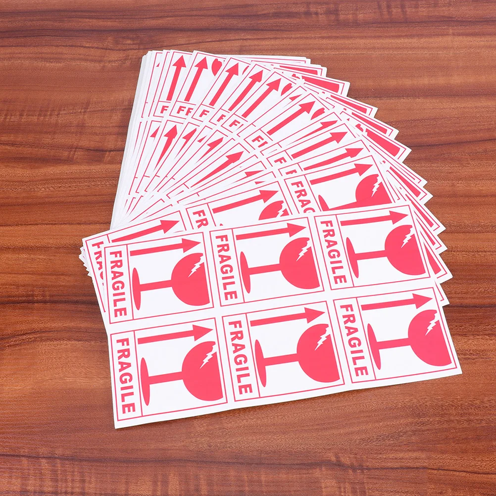 

Хрупкая Предупреждение ждающая наклейка s, клейкая задняя наклейка, хрупкая безопасная Транспортировочная наклейка