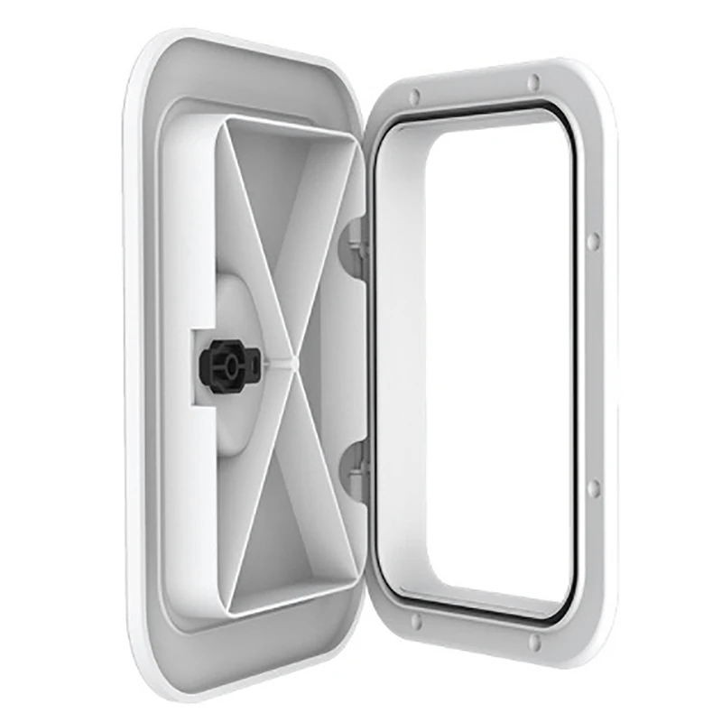 

Durable Inspection Hatch Cover Marine Access Accessories Single Handle Anti Ultraviolet Boat Deck Plate Yacht 270X375mm