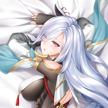 Наволочка с длинной подушкой для косплея дакимакура из аниме Game Genshin Impact Shen He |