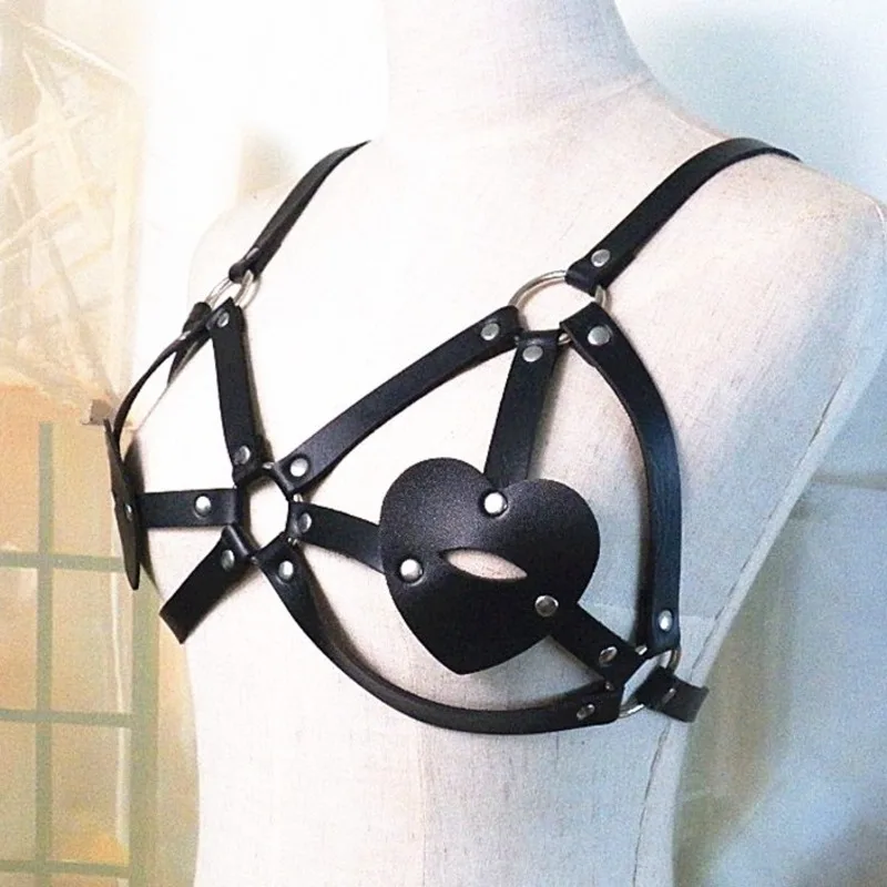 WKOUD EAM 2020 New Bondage PU Leather Corset Belt Women Punk Personality Sexy Belly Chain Female Temperament Waistband PF651 | Аксессуары