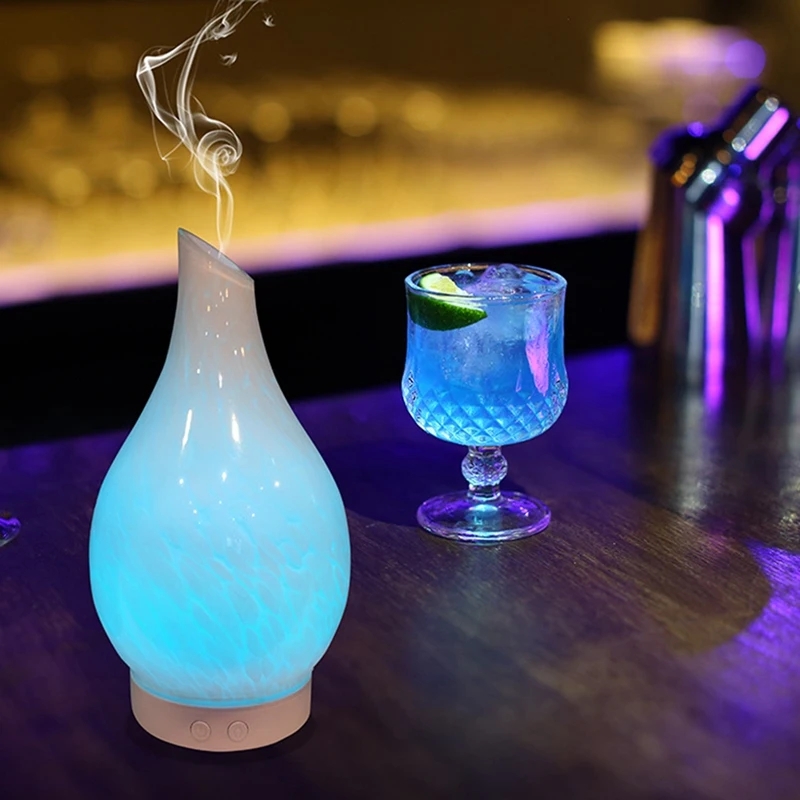 

Humidifier, Aroma Humidifier, Glass Smart Office Humidifier, Baby Silent Spray Night Light