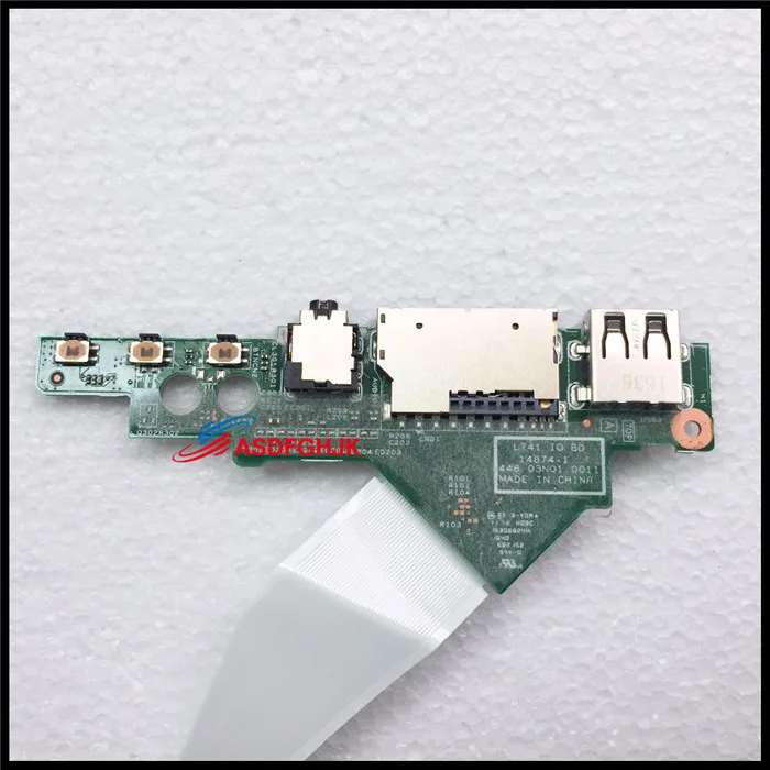 Для lenovo flex 3 1470 1580 USB аудио переключатель плата кнопки питания LT41 IO BD 448.03N01.0011 тест хороший бесплатная доставка (art.: 3920cc65fb095) - 3920cc65fb095